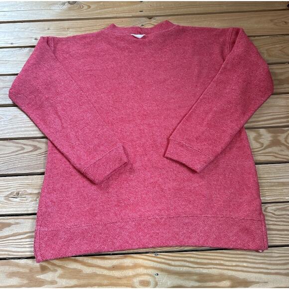 NWT University Of Utah Terry UofU Sweatshirt Size Small Women’s Red Long Sleeve - Picture 2 of 9